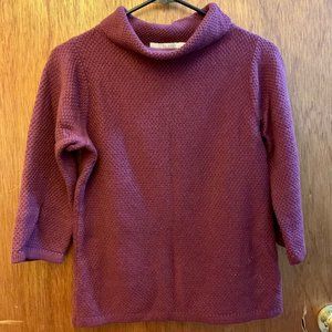 Audrey Sweater in Berry - Boden - 3/4 Sleeves